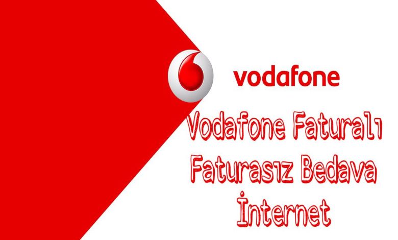 Vodafone Faturalı Faturasız Bedava İnternet 2021