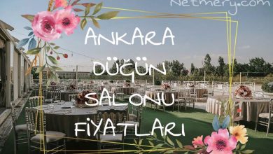 Ankara Düğün Salonu Fiyatları Güncel 2023